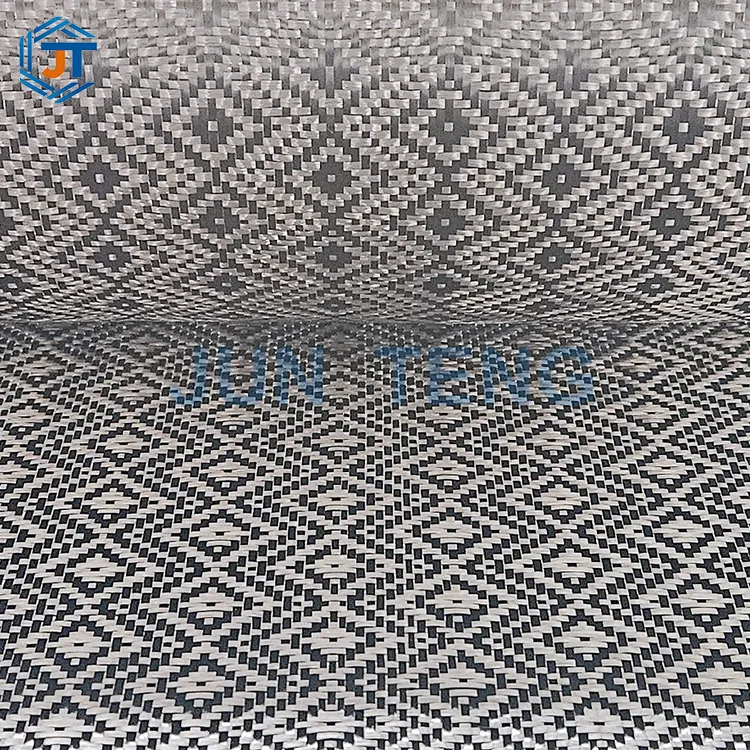 Jacquard-Kohlefaserstoff