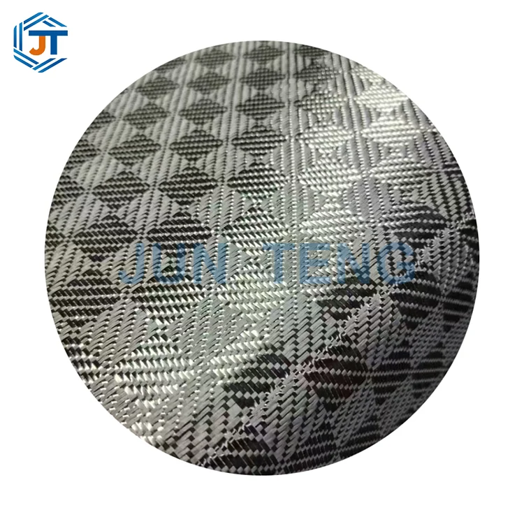 3K-Jacquard-Carbonfasergewebe