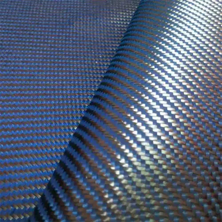 3K Blue Woven Carbon Fiber Fabric